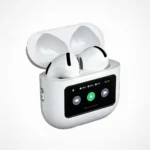 Audifonos Jaltech Bluetooth Pantalla Digital Blanco - Image 4