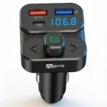 Cargador de Carro Transmisor Igoma Bluetooth Negro