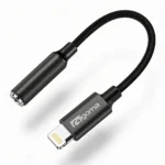 Cable Igoma Adaptador Lightning - 3.5 Aux Negro
