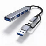 Cable Igoma Multy Hub 4 Puertos USBA 3 en 1 Negro - Image 3