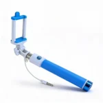 Selfie Stick con Conector 3.5 Aux Azul - Image 4