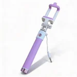 Selfie Stick con Conector 3.5 Aux Morado - Image 2