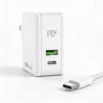 Cargador Igoma Rapida de Viaje PD con Cable Tipo C Blanco - Image 2