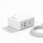 Cargador Igoma Rapida de Viaje PD con Cable Tipo C Blanco - Image 4