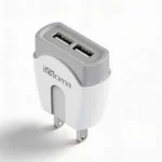 Cargador Igoma Carga Rapida Lightning con Cable 2 Puertos Blanco