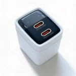 Cargador Rapida Igoma 35W 2 Puertos Tipo C con Cable Tipo C Blanco - Image 2