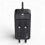 Power Bank (Pila) Igoma 30000 Mah con Conectadores Lightning y C Negro - Image 2