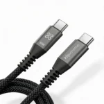 Cable KlipXtreme Tipo C - C 60W 3M Negro - Image 2