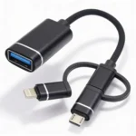 Cable Jaltech OTG 3 in 1 - Lightning, C, y Micro a USB - Image 2