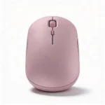 Mouse Inalabmrico Jaltech Recargable con Cable - Rosado - Image 4