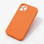 Estuche IPhone 12 Pro Silicon Case Naranjado