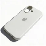 Estuche IPhone 16 Silicon Case Blanco