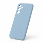 Estuche Samsung A16 Silicon Case Azul Claro