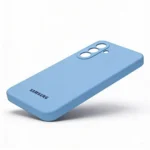 Estuche Samsung A26 Silicon Case Azul Claro