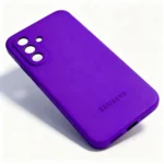 Estuche Samsung A56 Silicon Case Morado