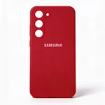 Estuche Samsung S23 Silicon Case Rojo