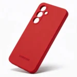 Estuche Samsung S24 Fe Silicon Case Rojo