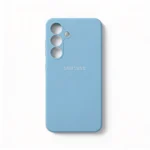Estuche Samsung S25 Silicon Case Azul Claro