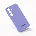 Estuche Samsung S25 Silicon Case Lila