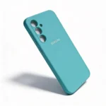 Estuche Samsung S25 Plus Silicon Case Celeste