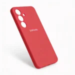 Estuche Samsung S25 Plus Silicon Case Rosado Neon