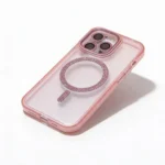 Estuche IPhone 13 Pro Stand Case Rosado Brillante