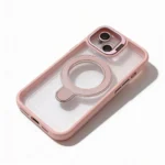 Estuche IPhone 14 Doble Soporte Rosado