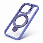 Estuche IPhone 15 Pro Doble Soporte Morado