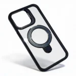 Estuche IPhone 15 Pro Max Doble Soporte Negro