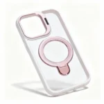 Estuche IPhone 16 Doble Soporte Rosado