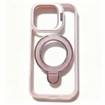 Estuche IPhone 16 Pro Doble Soporte Rosado