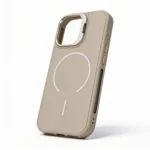 Estuche IPhone 17 Glass Slim Cafe
