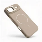 Estuche IPhone 17 Air Glass Slim Cafe