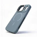 Estuche IPhone 17 Pro Max Glass Slim Gris