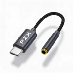 Cable PZX Adaptador Tipo C - 3.5 Aux Negro