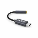 Cable PZX Adaptador Tipo C - 3.5 Aux Negro - Image 3